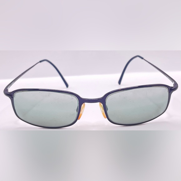 Vintage Serengeti Paseo GG6803 Blue Purple Oval Sunglasses Frames Only - Picture 3 of 8